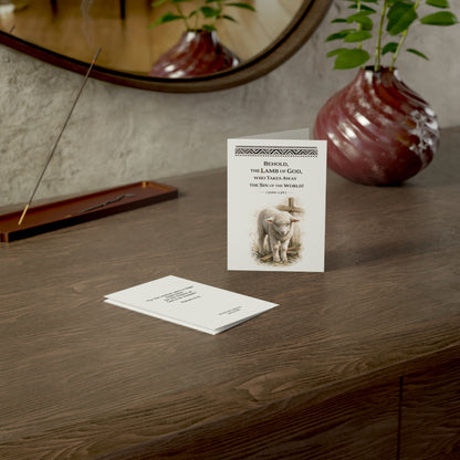 John 1:29 Lamb Scripture Greeting Card