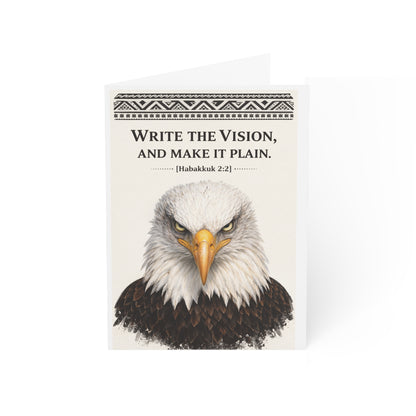 Eagle Habakkuk 2:2 (Christian Encouragement Card)