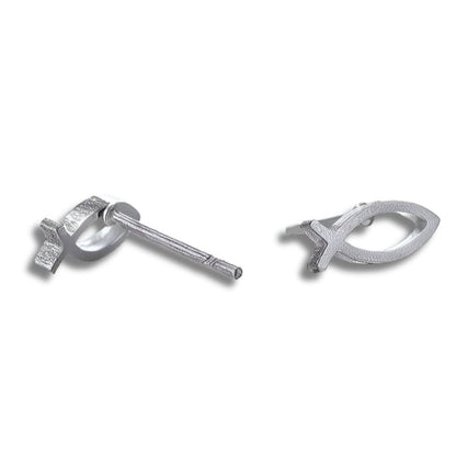 Christian Fish Stud Earrings | Ideal Birthday, Anniversary or Christmas Gift